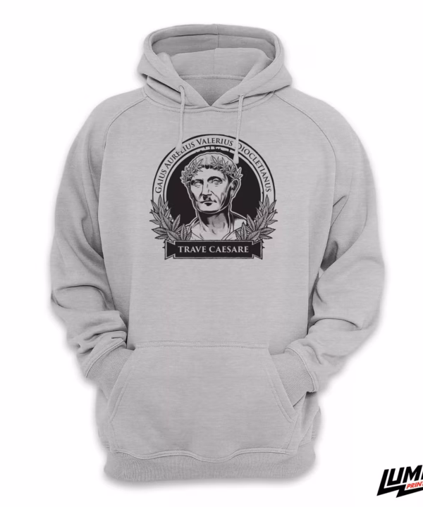 Trave Caesare Hoodie Sivo