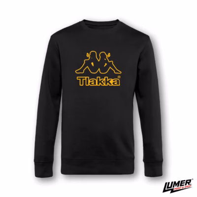 Tlakka Žuto Crewneck Crni