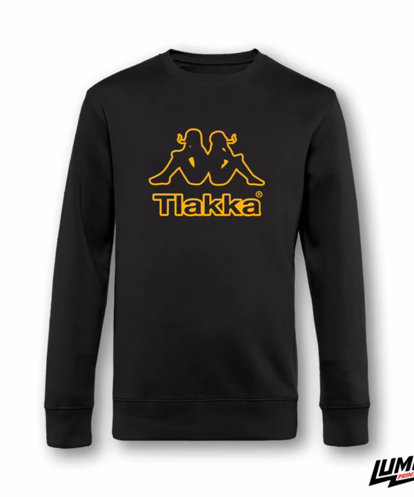 Tlakka Žuto Crewneck Crni