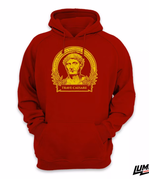 Trave Caesare Hoodie Crvena