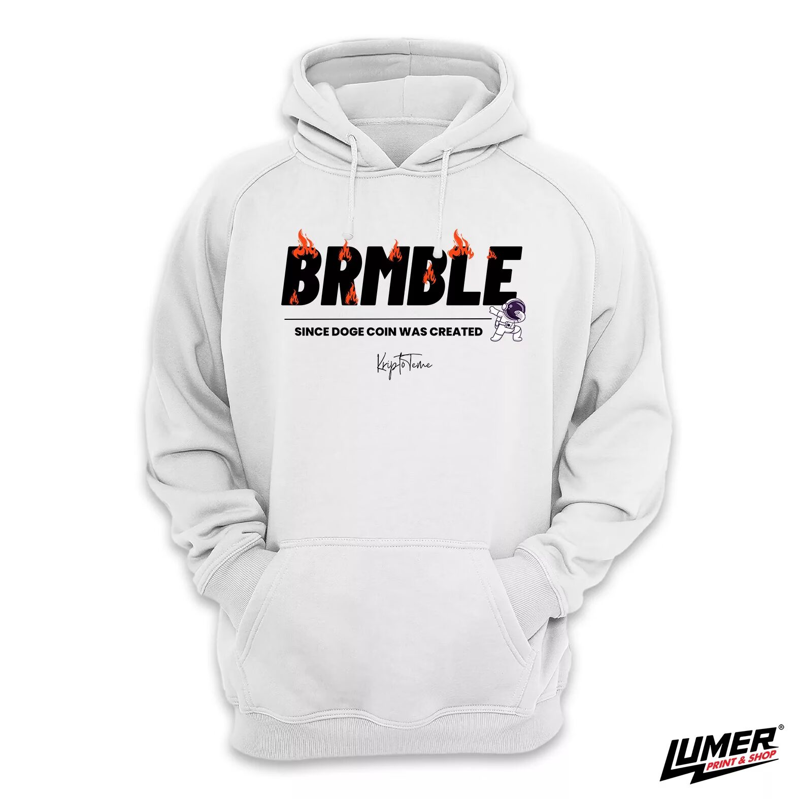 BRMBLE Hoodie Bijela