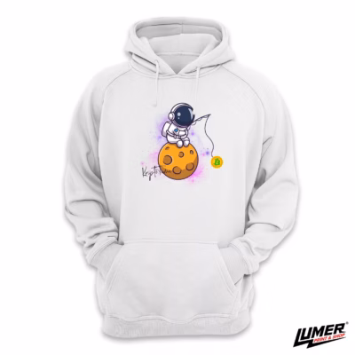 Kripto Teme Hoodie Bijela