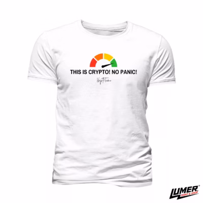 This is Crypto! No Panic! Bijela Majica