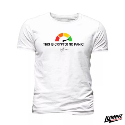 This is Crypto! No Panic! Bijela Majica