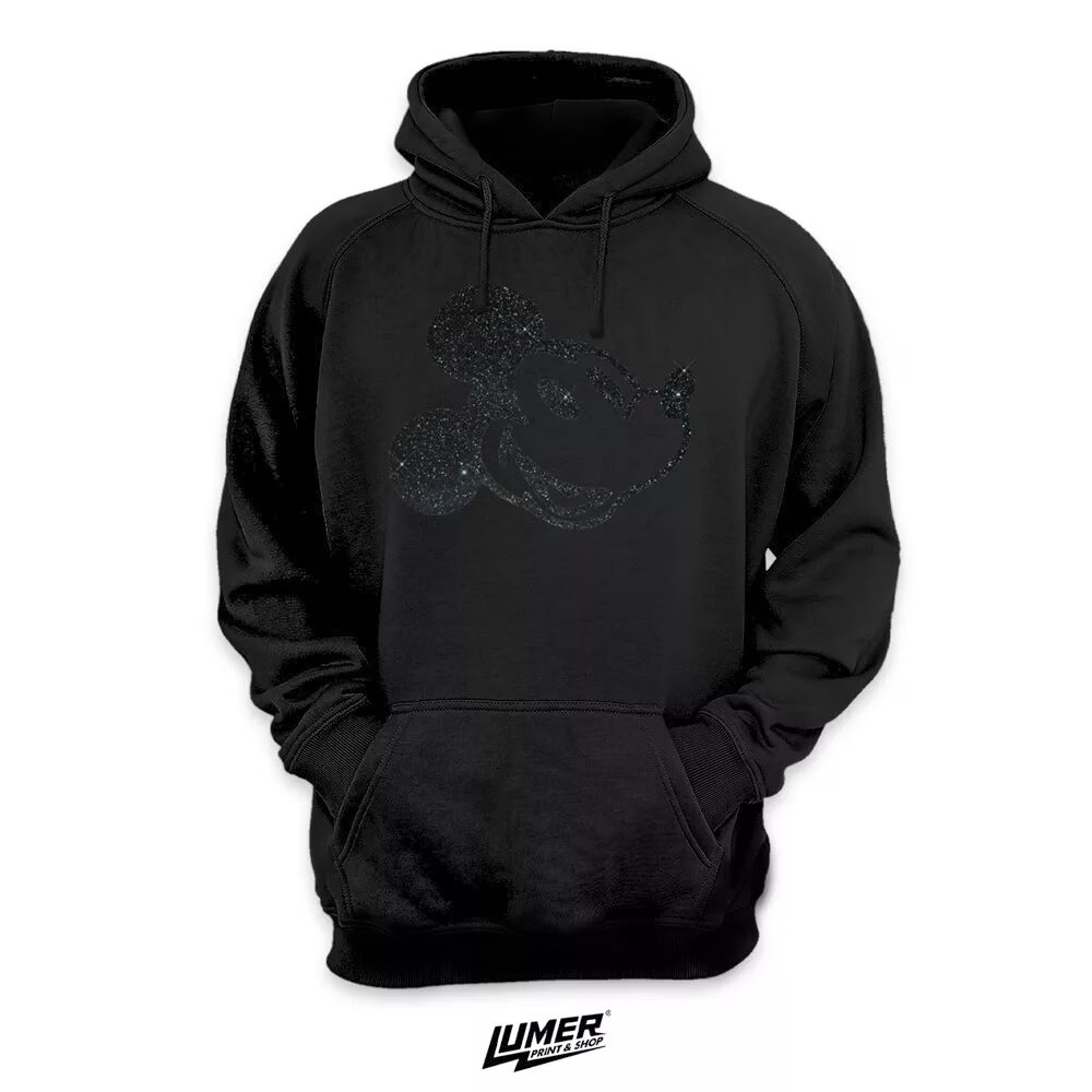 Miki crni hoodie - Slika 2
