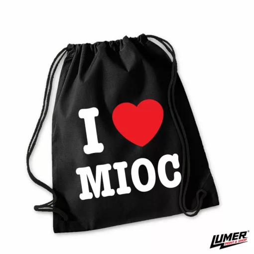 I Love Mioc Crni Ruksak