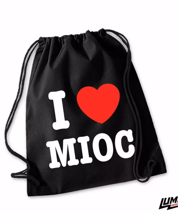 I Love Mioc Crni Ruksak