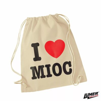 I Love Mioc Natural Ruksak