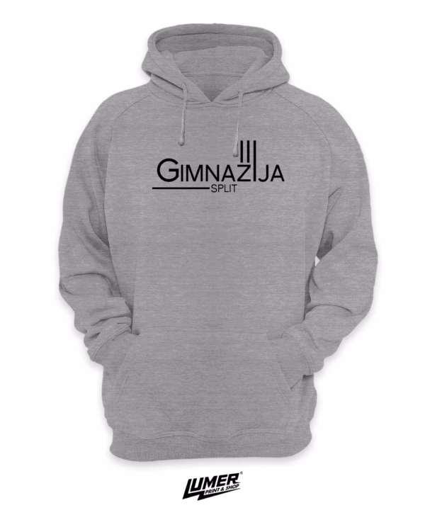 III. Gimnazija Split Siva Hoodica