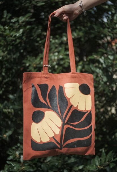 Orange Rust Flowers - Slika 2