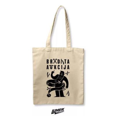 Bradata Aukcija Natural Crna Torba