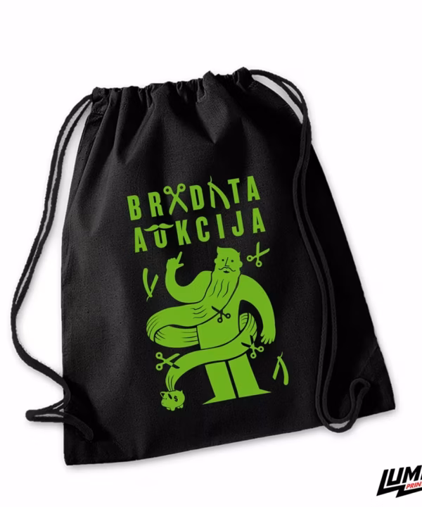 Bradata Aukcija Zeleni Ruksak