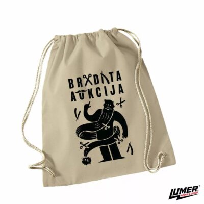 Bradata Aukcija Natural Ruksak