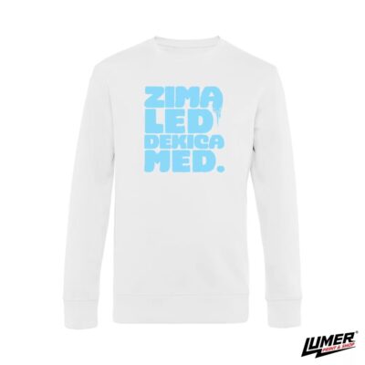 Zima led dekica med bijeli sweatshirt