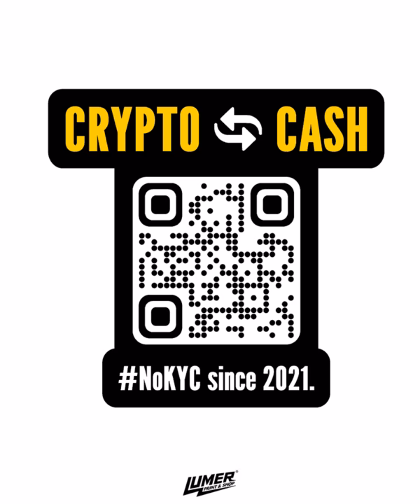Crypto Balkan QR Naljepnica