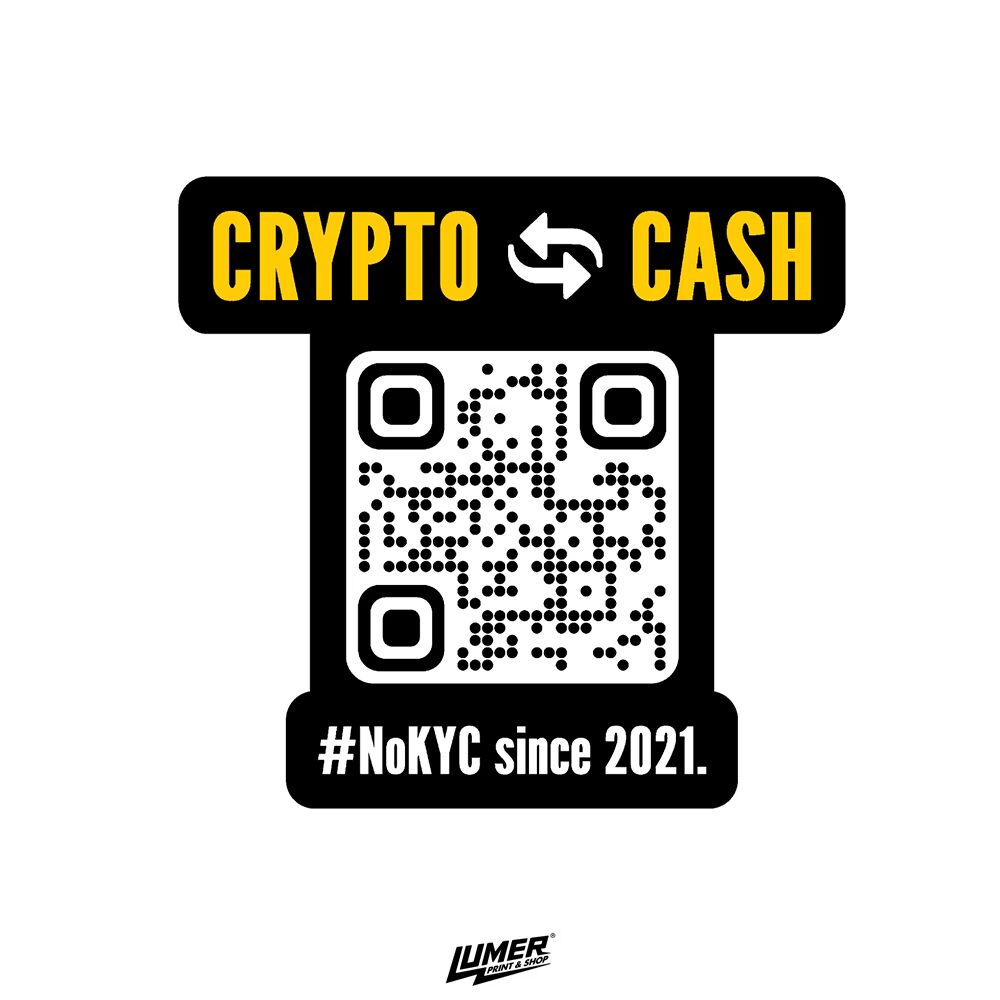 Crypto Balkan QR Naljepnica