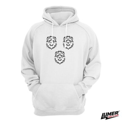 Žuvi Dalmacija - Bijeli Hoodie