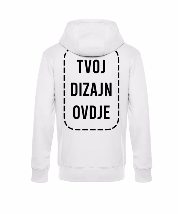 Hoodica s tvojim dizajnom - Leđa