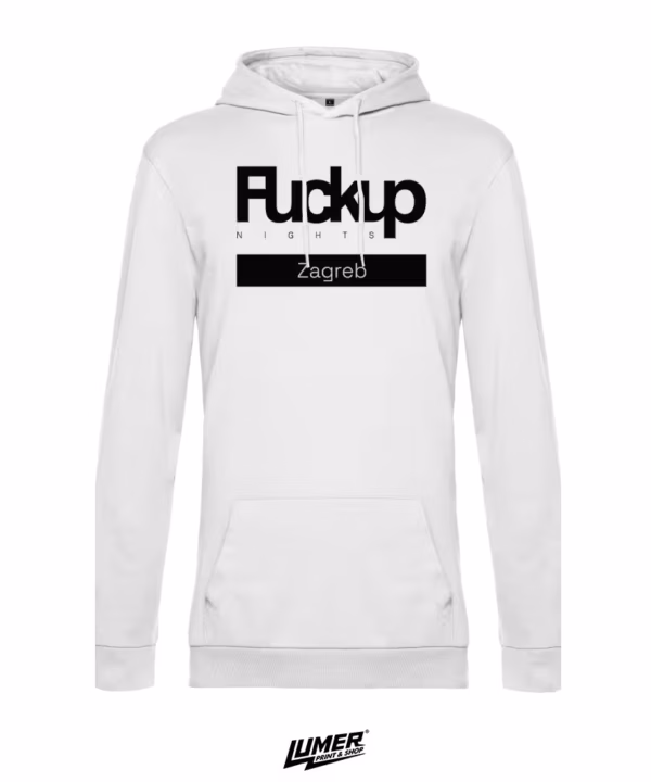 FuckupNights Hoodie White