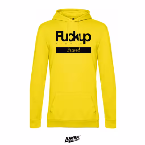 FuckupNights Hoodie Yellow