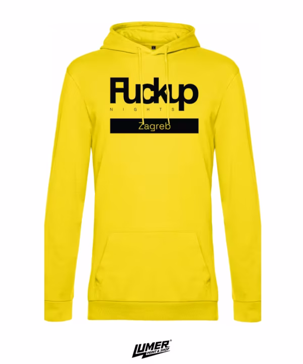 FuckupNights Hoodie Yellow