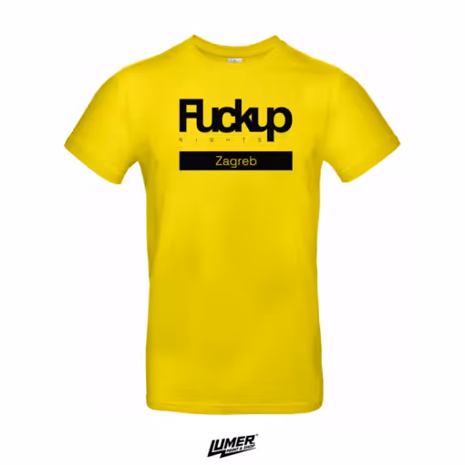 FuckupNights T-Shirt Yellow