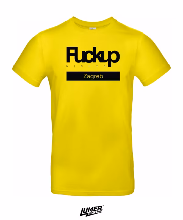 FuckupNights T-Shirt Yellow
