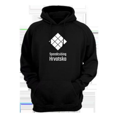 Speedcubing – Bijela Kocka Hoodie