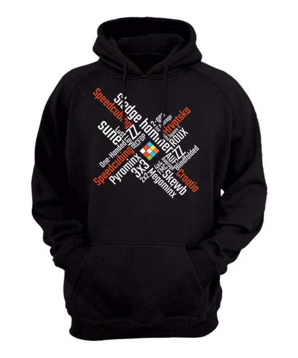 Speedcubing - Words Hoodie