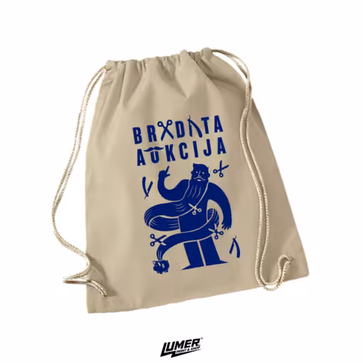Bradata Aukcija Natural Ruksak Plavi
