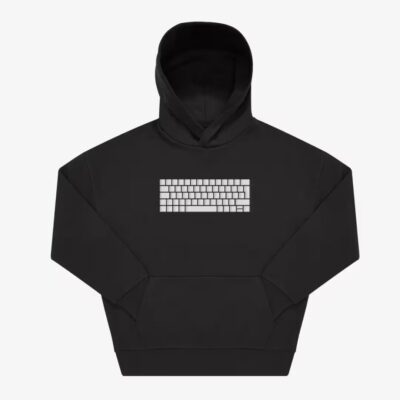 3D Tipkovnica Hoodie