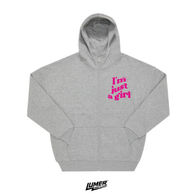 I'm just a girl hoodie Zip Hoodie