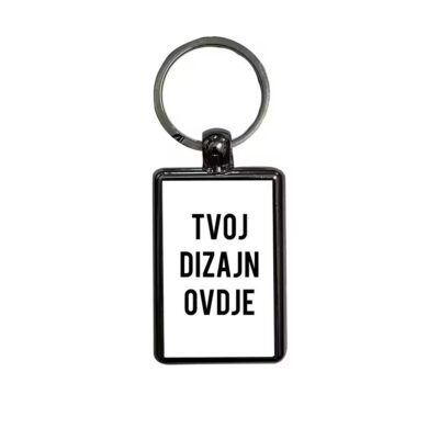 Privjesak Pravokutnik sa Tvojim Dizajnom