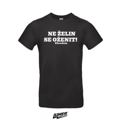 Neću se oženit - Natpis
