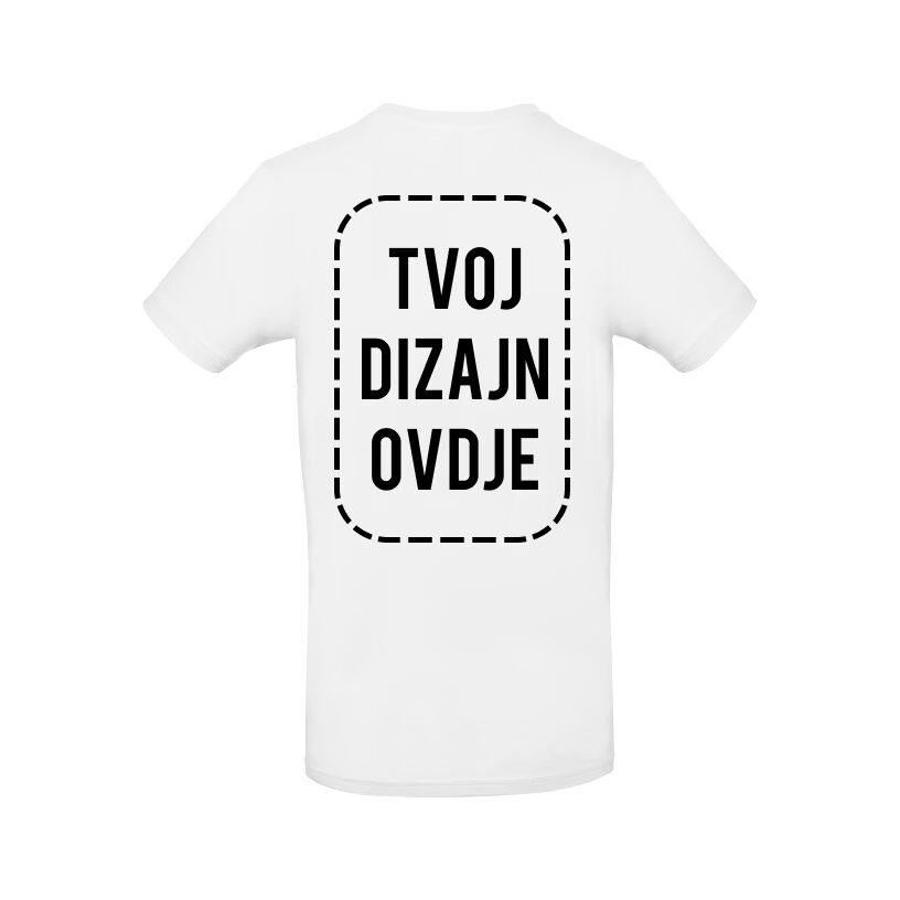 Majica s tvojim dizajnom (samo leđa)