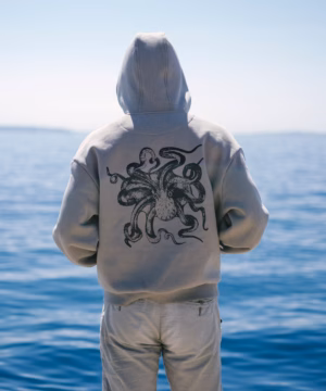 Hoba - Oversized Maslinasta Hoodie