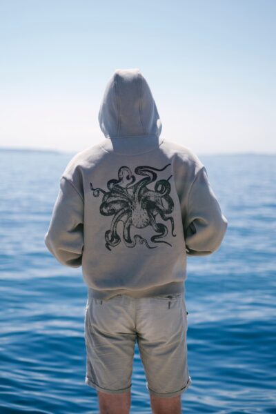Hoba - Oversized Maslinasta Hoodie