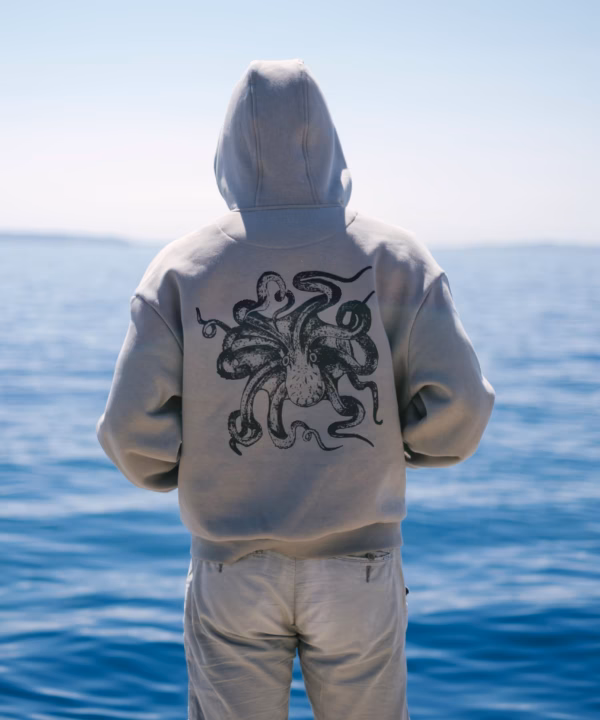 Hoba - Oversized Maslinasta Hoodie