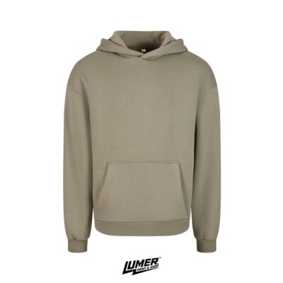 Hoba - Oversized Maslinasta Hoodie - Slika 3