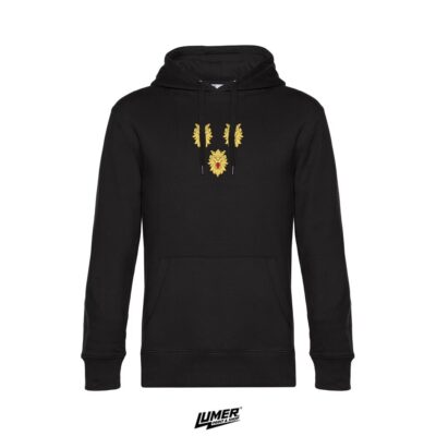 Žuvi Dalmacija Gold - Crni Hoodie