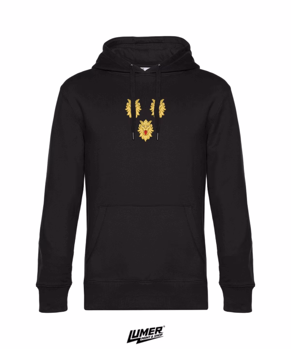 Žuvi Dalmacija Gold - Crni Hoodie