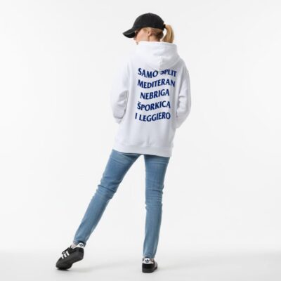 Leggiero Hoodie Bijela Unisex - Slika 5