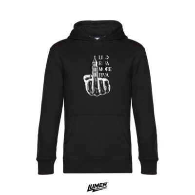 Lito Riva More Piva_hoodie - Crni Hoodie