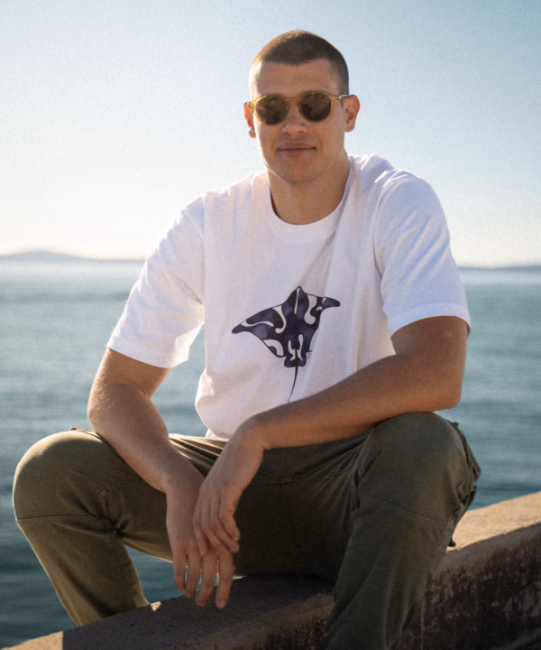 Raža Majica Oversized Bijela - Slika 2