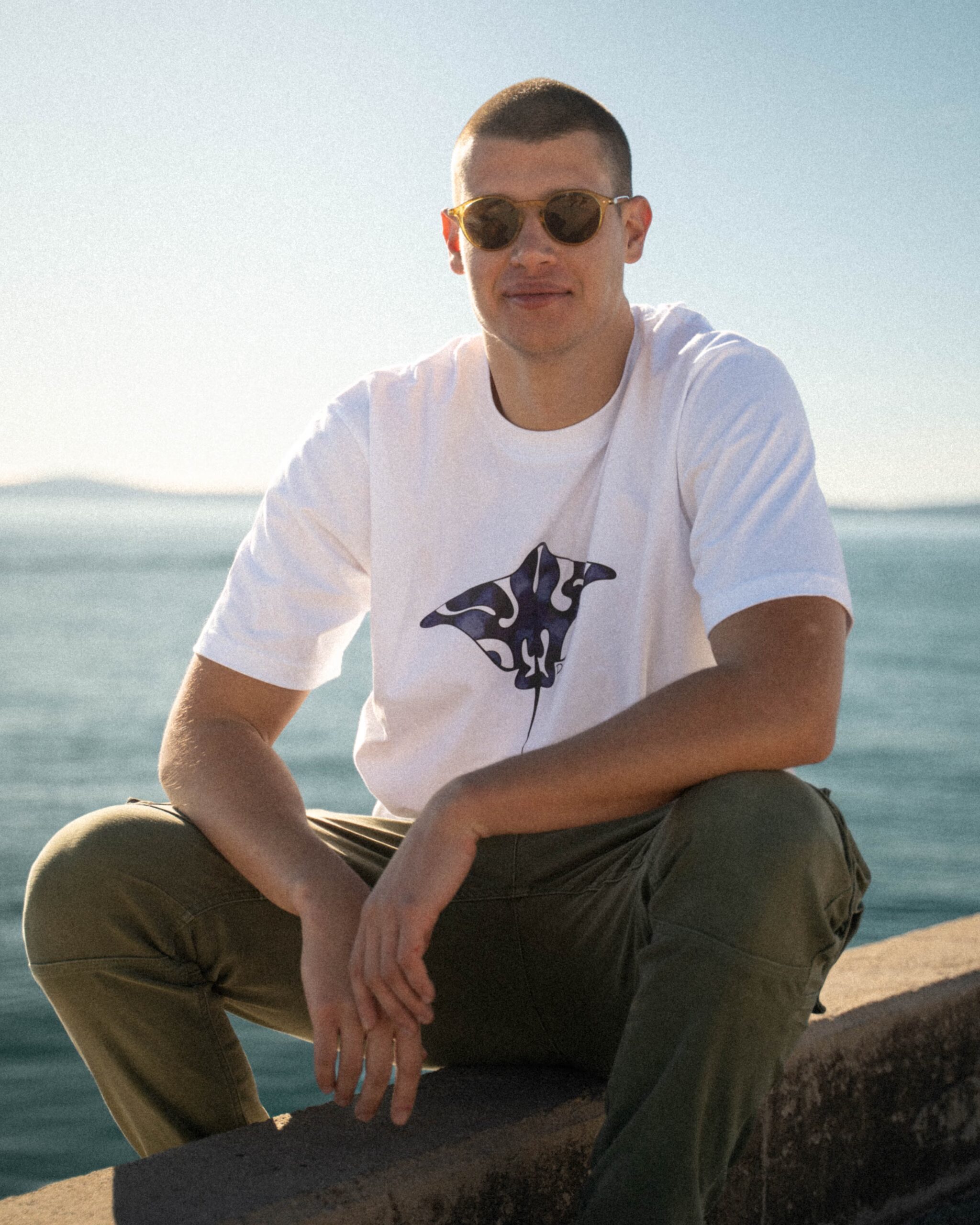 Raža Majica Oversized Bijela - Slika 2