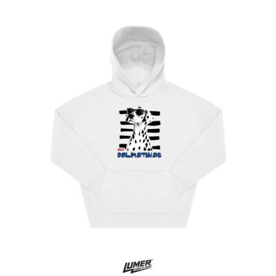 Dalmatinac Oversized Hoodie Bijela