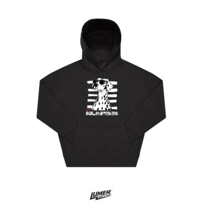 Dalmatinac Oversized Hoodie Crna - Slika 2