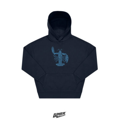Hlap Oversized Hoodie Navy