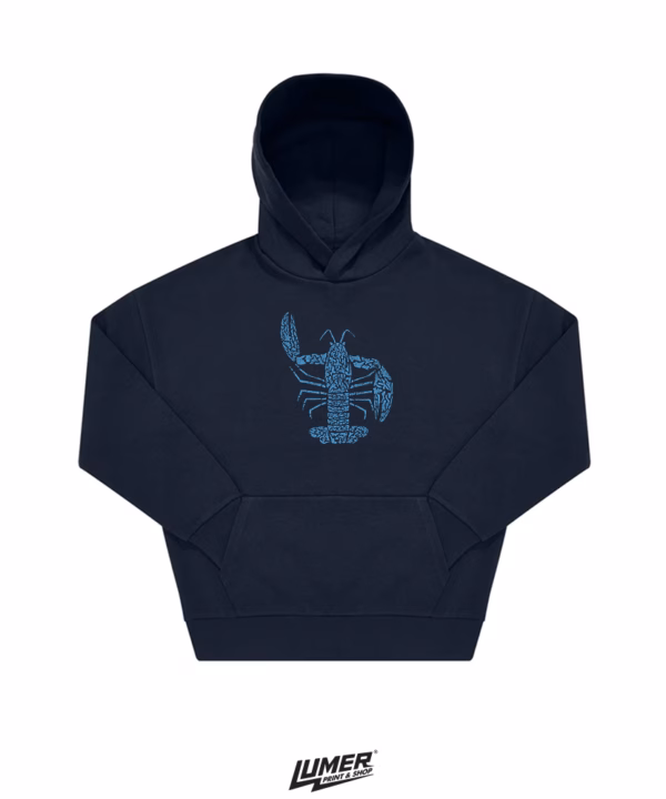 Hlap Oversized Hoodie Navy