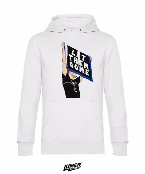 KK Alkar "Let Them Come" - Bijela Hoodie